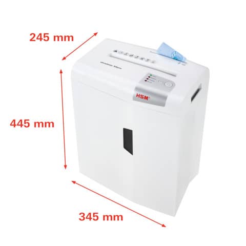 Distruggidocumenti uso moderato HSM Shredstar X6 pro - P-5 - 20 L - taglio a microframmenti 2x15mm - 1046111